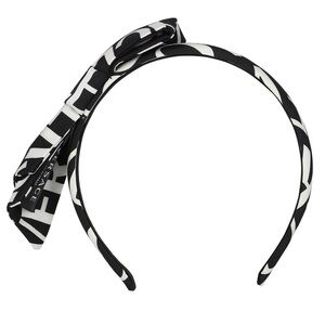 Versace Junior Black and White Headband